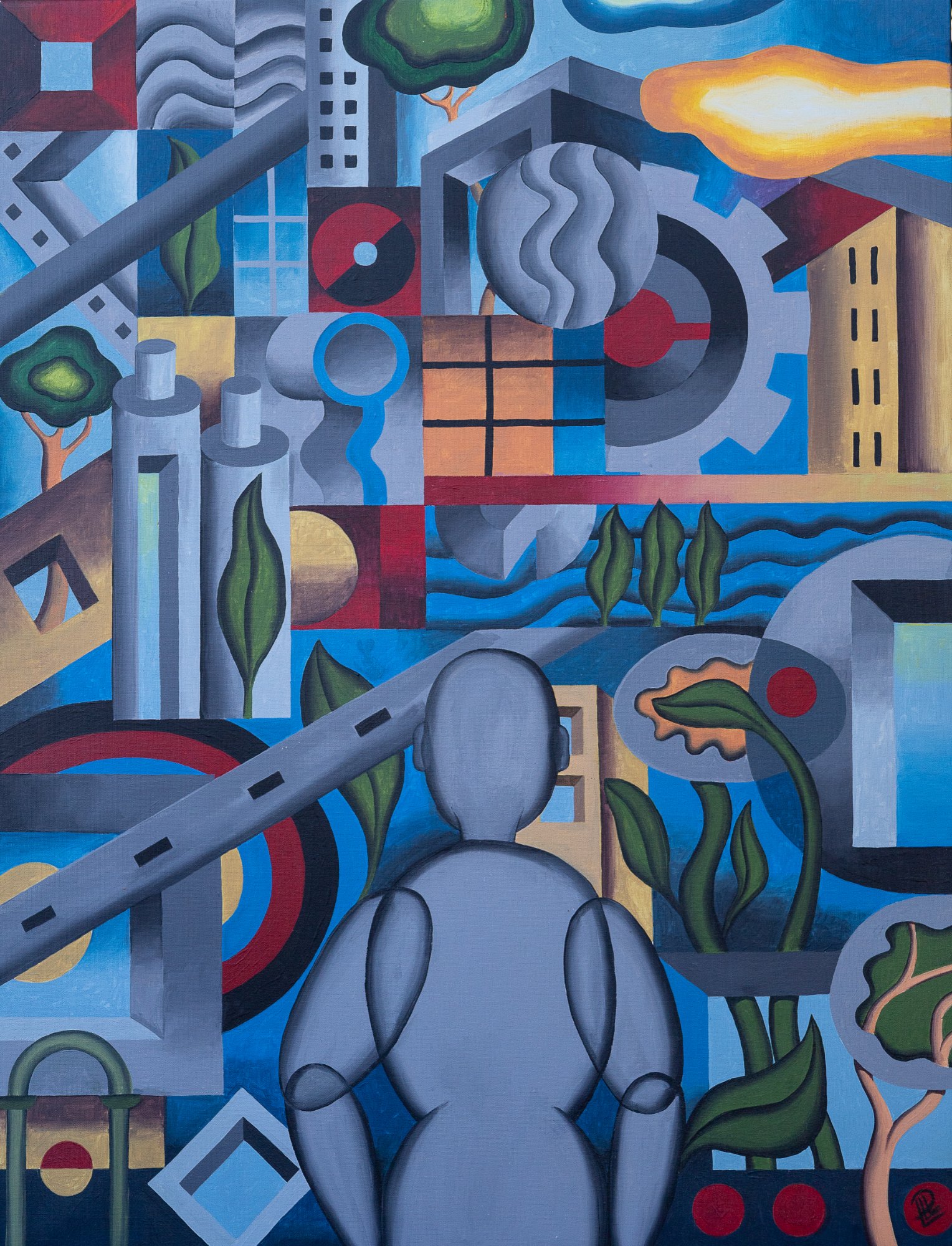 L'Home i la Ciutat — Pere Lluís León