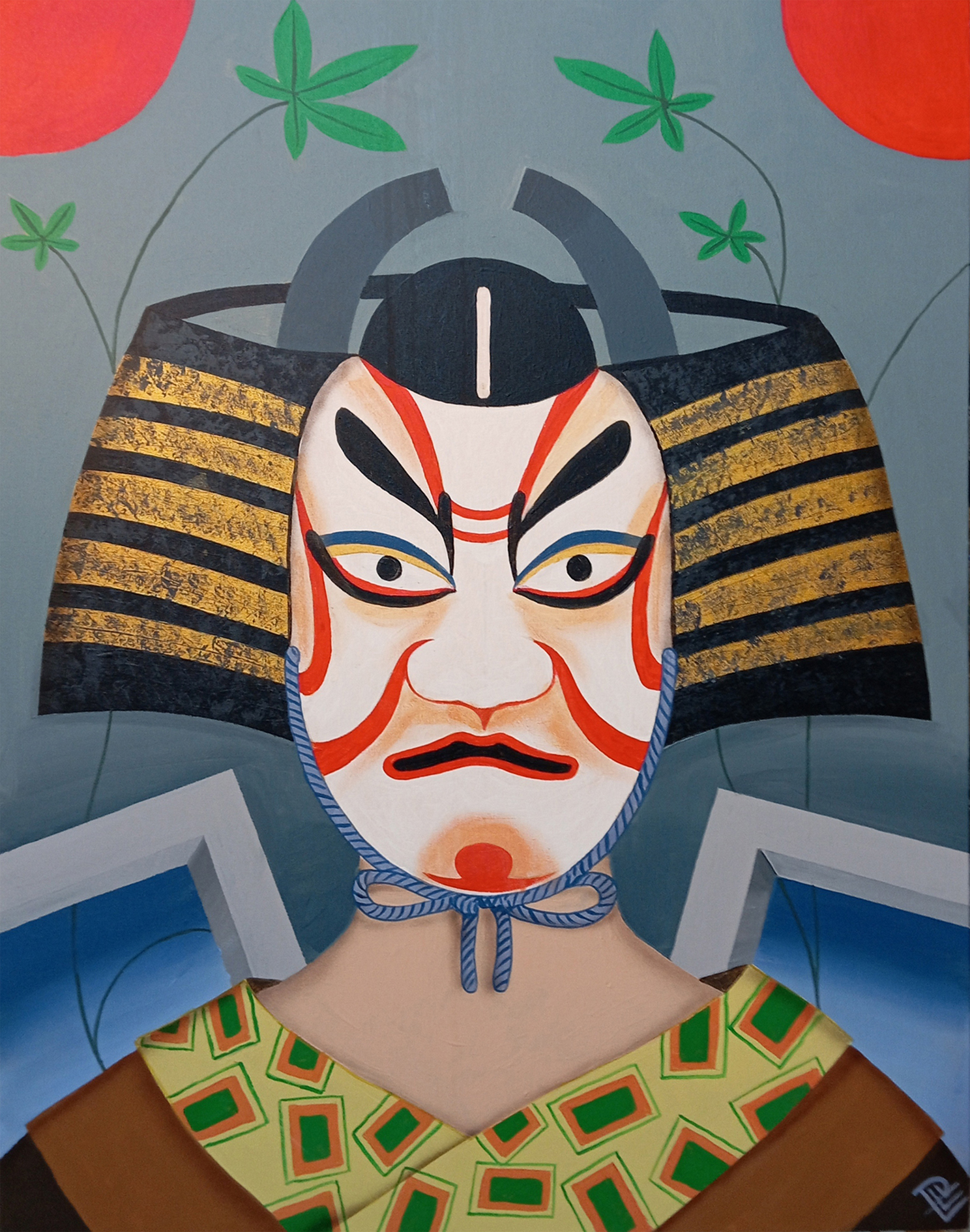 Màscara Kabuki — Pere Lluís León